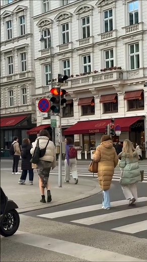 Vienna’s Iconic Hotel Sacher 🇦🇹 | Home of the Original Sacher-Torte 🍫✨!#shorts #travel #city