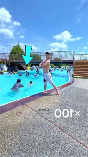 This Pool Dance Trick Will Fool Your Eyes 😳