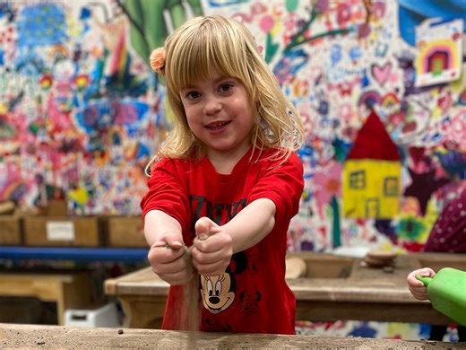 Sand And Sun Inspire "Spring Break Beach Break" At DuPage Children's Museum