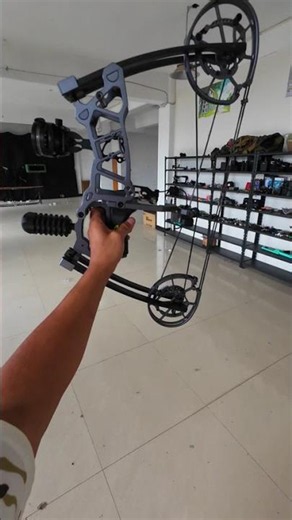 New compound-bow achieves high precision firing steel balls,with accuracy than rifles