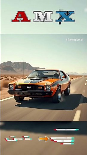 AMC AMX Evolution (1968‑1979)