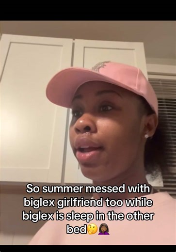 So allegedly summer claims big lex gf got in the bed with her while biglex was drunk sleeping in the other bed, summer claims she can’t remember if her and the gf messed around 🧢 biglex wakes up and they find the gf missing underwear in summers bed#😂😂😂 #summernoneother #biglex #fyp #trending