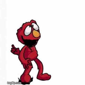 Elmo tantrum (the sprite is official to broken strings) #fnf #animation #viral #fyp
