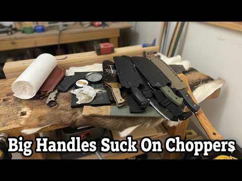 Big Handles Suck? Cleaning Up Chopping Knives and Handle Talk!