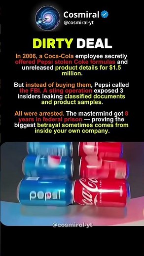 The Rival Who Said No ~ Coca-Cola vs. Pepsi