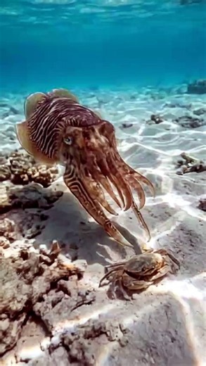 The Hunter That Hypnotizes Its Prey | Cuttlefish Strobe Hunting | Deep Wildlife