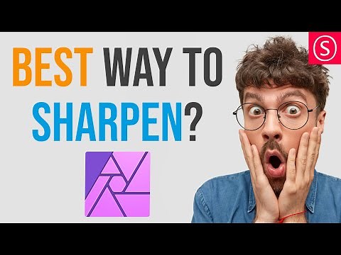 Unsharp Mask vs Clarity vs Highpass Filter - Affinity Photo Tutorial
