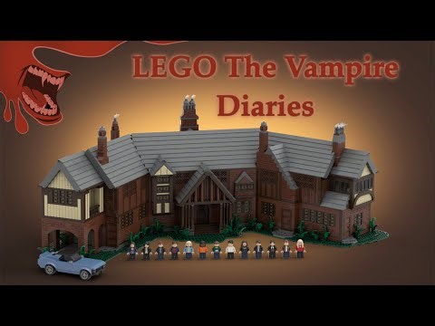 LEGO The Vampire Diaries – Salvatore Boarding House Showcase (LEGO Ideas Project)