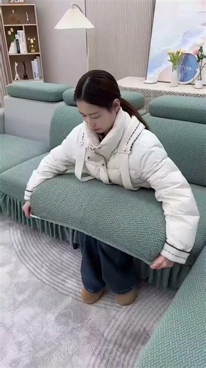 Stylish Sofa Smock | Upgrade Your Sofa Instantly” #sofacover #homedecor #shortsfeed