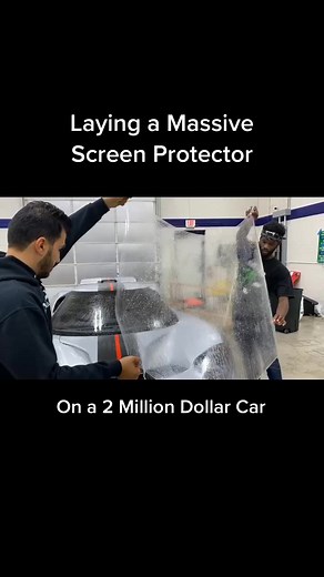 #Clearplex is a windshield skin that protects from cracking. #midnightprotectivefilms #viral#chadmfive#ford#fordgt #fyp#mustang#supercar