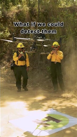Catching wildfires early using drones 🚒