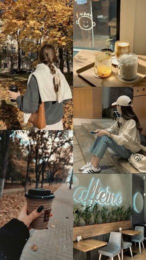 5 Pics Collage Photo Story Template