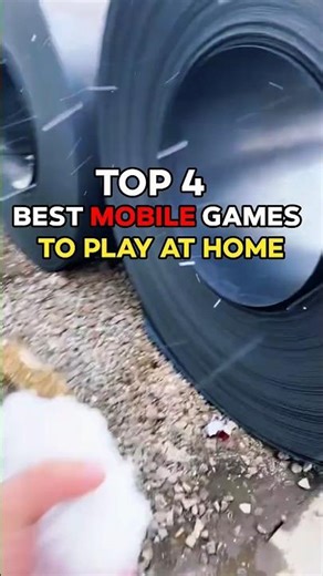Top 4 Best Mobile Games To Play At Home 🏡