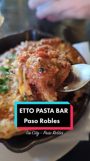 Endless pastabilities at ETTO Pasta Bar 🍝 📍 3070 Limestone Way Paso Robles, CA 93446 #pasorobles #pasoroblesca #travelpaso #tincitypasorobles #805eats
