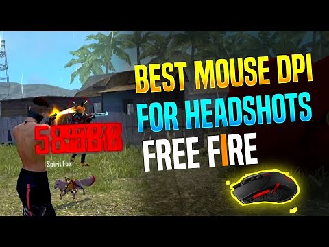 Best Mouse DPI for free fire pc I how to set mouse dpi I free fire pc sensitivity settings