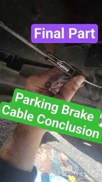 New Parking Brake Cable Crimped & Connected | Testing New Parking Brake System | 2016 F250 6.7