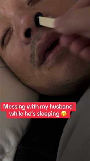 Playful Pranks on My Sleeping Husband