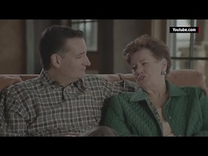 Watch Ted Cruz coach his family through a campaign ad shoot