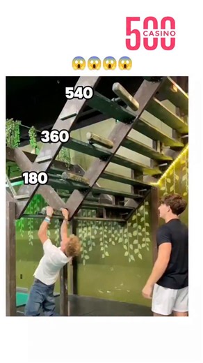 trending sports decodee on Instagram: "- The video depicts young athletes executing high-difficulty acrobatic maneuvers, including 540-degree flips and wall runs on a labeled rotation ladder in a neon-lit gym, testing calisthenics precision and explosive power. - Posted by fitness creator @romantfis on January 19, 2026, it exploded to 5.9 million views and 3,500 likes, tapping into viral trends of extreme sports challenges on X. - Audience reactions blend awe at the athleticism with doubts about