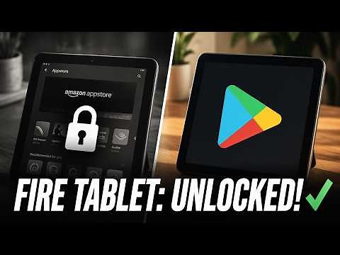 How to install the Google Play Store on an Amazon Fire Tablet