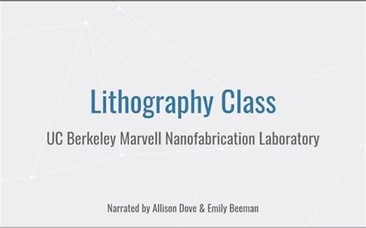 Lithography Class (Video 1 of 4)
