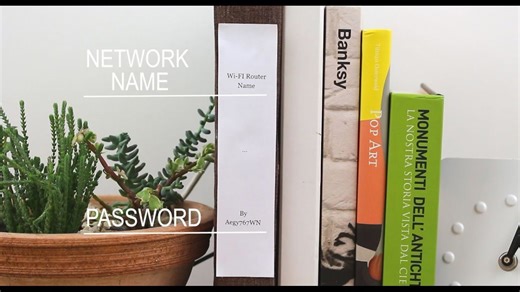 How to hide a router