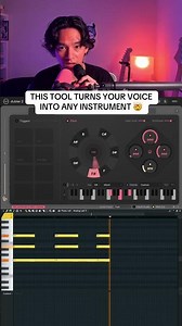 This tool turns your voice into any instrument 🤯 #dubler2 #vochlea #flstudio #rnb #beatbox #producer
