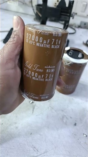 nichicon brand capacitor 27000 uf 71 volt