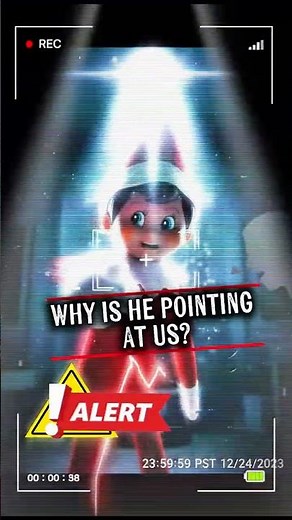 CAUGHT ON CAMERA at 3AM 👀 Why Is the Elf Pointing at US?!