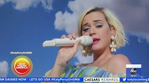 What a great kickoff to our first Summer Concert Series sponsored by Caesars Rewards! #KatyPerryOnGMA | Good Morning America