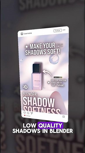 The SECRET to Realistic Shadows in Blender 🤫 #blender3d #3danimation #realistic #productivity