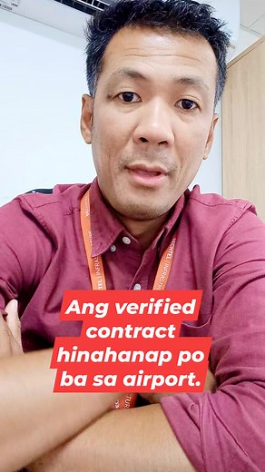 Verified Contract sa Airport. | DJ Surdo Salanap