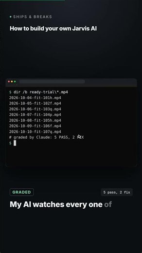 How to build your own Jarvis AI: a free AI makes my videos, my AI grades them #coding #code #python