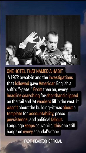 Watergate: how “-gate” stuck to scandals #Civics #MediaHistory
