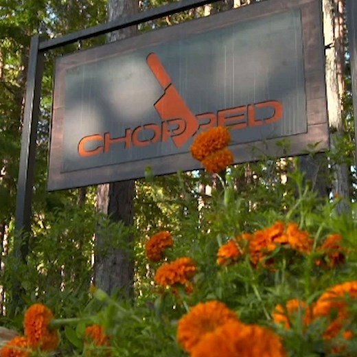 #Chopped is heading to the great outdoors and this time the battle is all about comfort food! Burgers, bacon, pizza and more are at the center of this battle as Ted Allen is joined by judges Maneet Chauhan, Chef Chris Santos & Tiffani Faison as sixteen chefs battle it out for a chance at the $25,000 grand prize! The #Chopped Comfort Food Feud kicks off Tuesday at 9|8c! 🔥 | Food Network