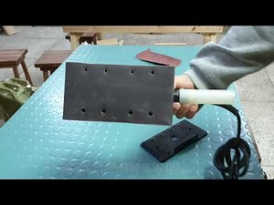 Makita Sander(BO 3711) Sand paper replace, #마끼다 #샌더기 (#BO 3711)사포지 교체및 집진구타공하는 방법