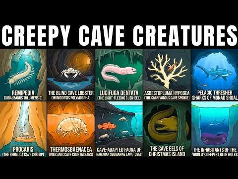 The Creepiest Ocean Creatures Hiding in Caves We Can't Explore