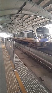 ขบวนรถชานเมืองที่(ARL 2021) พญาไท - สุวรรณภูมิ ทำขบวนออกจากสถานีรถไฟฟ้าลาดกระบัง [📸 29 กันยายน 2568]