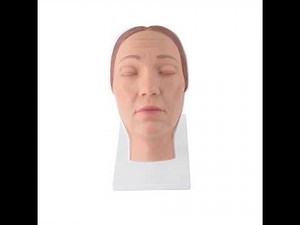 Dermal Injection Training Head Model for Dermal Injection Institute