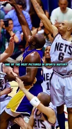 When Shaq Dunked On The ENTIRE Nets Team 😱 #shorts