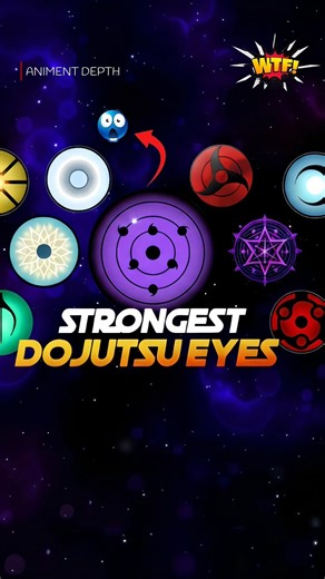 Strongest Dojutsu Eye's In Naruto × Boruto|#anime #animeedit #naruto