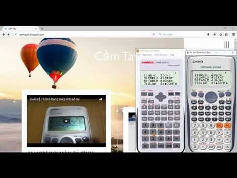 [Ngoài lề] Tắt g(x) trong table trên các máy Vinacal và Casio 570VN Plus