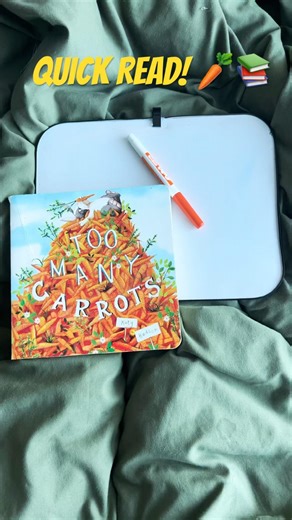 🥕 Too Many Carrots Quick Read 📚🐰 | Reading with Sage Lyric #readingwithsagelyric