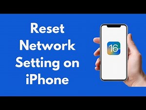 How to Reset Network Setting on iPhone (iOS 16)