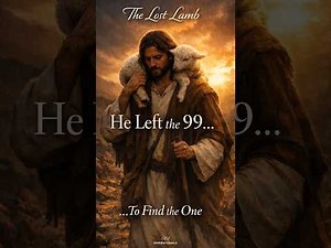 The Lost Lamb — He Left the 99 to Find the One #JesusChrist #parableofjesus #biblestory #familytime