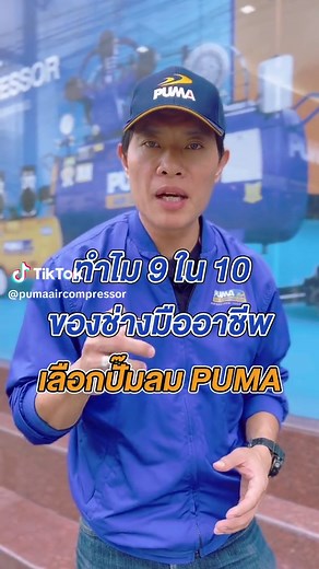 ปั๊มลม Puma: ช่างมืออาชีพเลือกใช้อย่างไร?