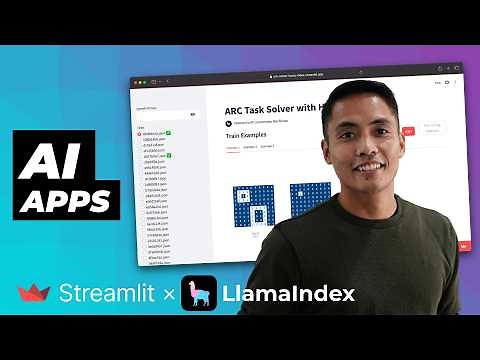 Building AI-powered apps with LlamaIndex and Streamlit