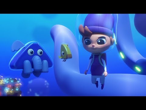 Tangranimals | Octo grandpa (S01E20) Cartoon in English for Kids | New episodes