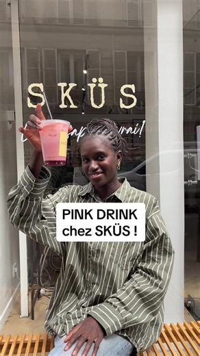 Le pink drink en édition limité ce weekend chez SKÜS ! #popup #bissap #skus