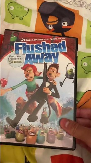 Flushed away dvd unboxing
